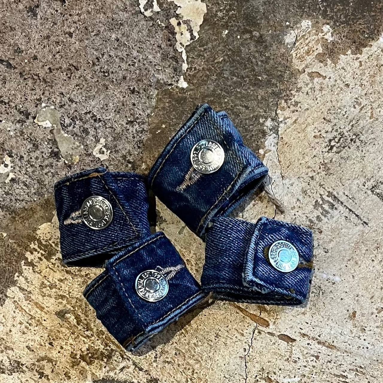 OMAHA: Upcycled Napkin Ring- Sold as a Bundle of 4