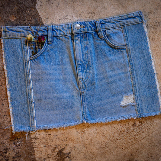 LEVI: Upcycled Denim Placemat- Sold as a Bundle of 4